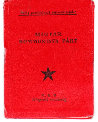 MKP tagsági könyv