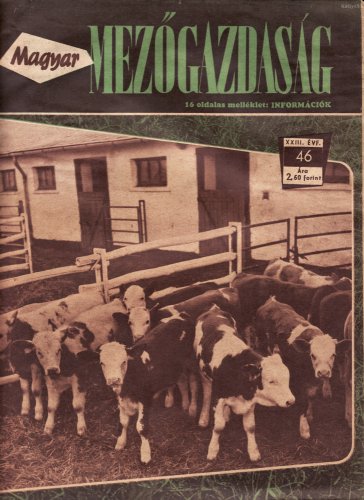 Magyar Mezőgazdaság Magyar Mezőgazdaság