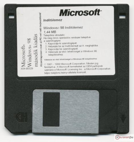 Microsoft Windows 98 indító lemez Microsoft Windows 98 indító lemez