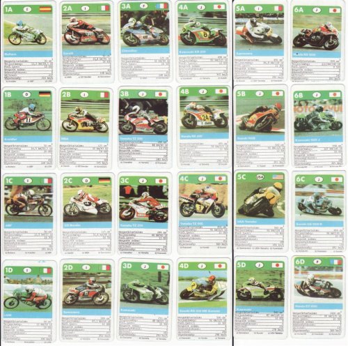 Motorok mini kártyajáték