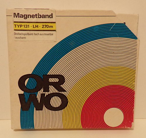 ORWO TYP131 LH 270m magnószalag ORWO TYP131 LH 270m magnószalag
