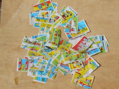 Donald rágógumi papírok