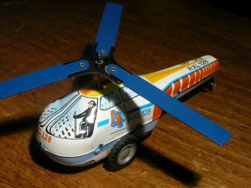 Lemezárugyári helikopter