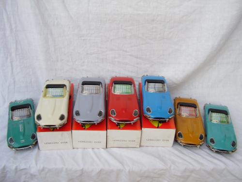 Lemezárugyári Jaguár autók I.széria