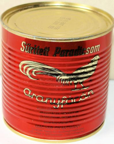 Aranyfácán paradicsom konzerv