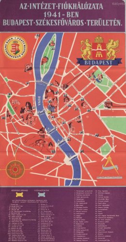 PMK bank fiókhálózata Budapesten