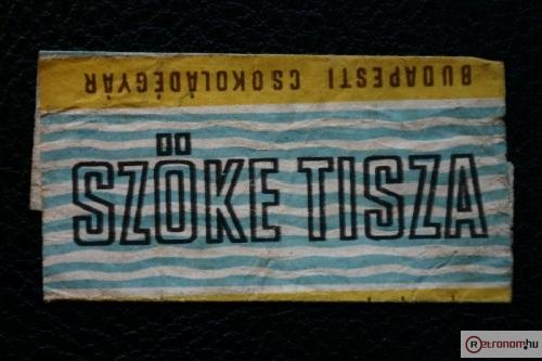 Szőke Tisza csokoládé szelet