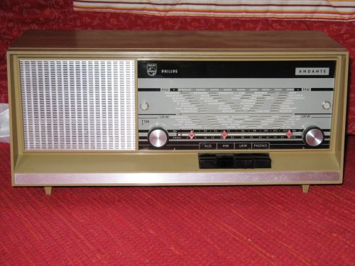 PHILIPS Andante rádió 1967 PHILIPS Andante rádió 1967