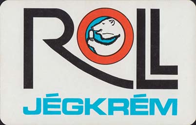 ROLL jégkrém - kártyanaptár ROLL jégkrém - kártyanaptár