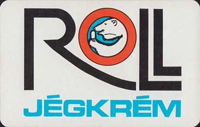 ROLL jégkrém - kártyanaptár