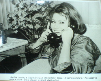 Sophia Loren - MTI fotó Sophia Loren - MTI fotó