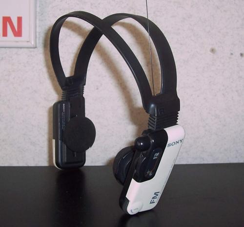 Sony SRF-FM1 fejhallgatós FM rádió Sony SRF-FM1 fejhallgatós FM rádió