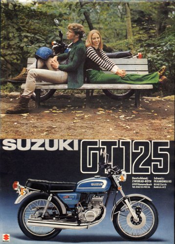 Suzuki GT-125 motorkerékpár Suzuki GT-125 motorkerékpár