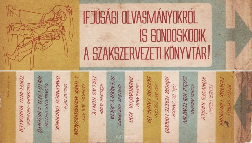 Szakszervezetis könyvjelző