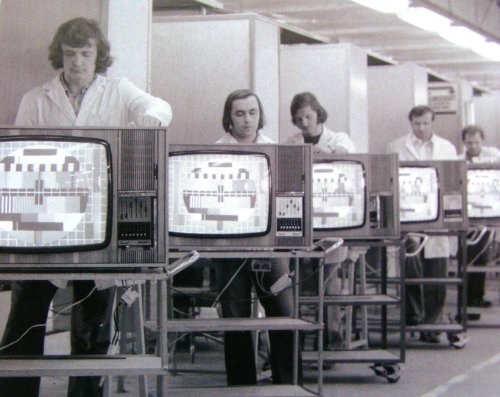 Videoton színes televízió gyártás