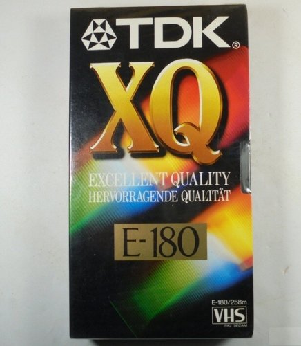 TDK XQ E-180 VHS videókazetta TDK XQ E-180 VHS videókazetta