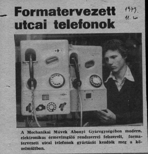 Utcai telefonok