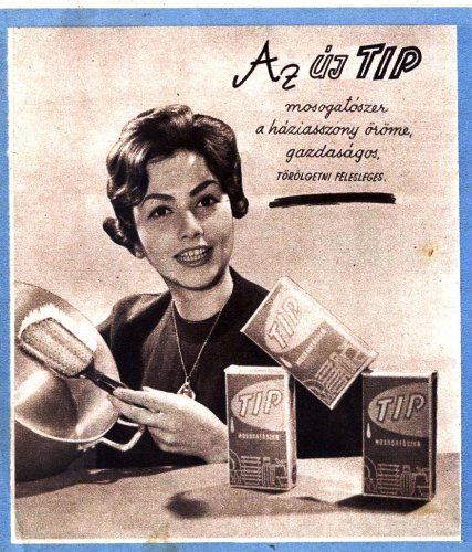 Tip mosogatószer reklám