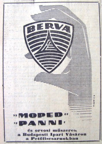 Berva motor reklám