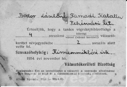 Választás Választás