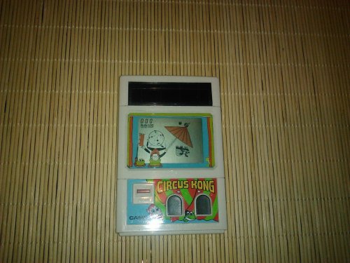 Casio Circus Kong LCD játék, napelemes CG30 Casio Circus Kong LCD játék, napelemes CG30