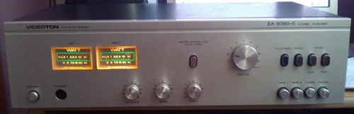 Videoton EA 6380 S STEREO AMPLIFIER Videoton EA 6380 S STEREO AMPLIFIER