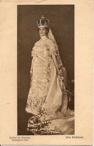 Zita királyné koronázása Zita királyné koronázása