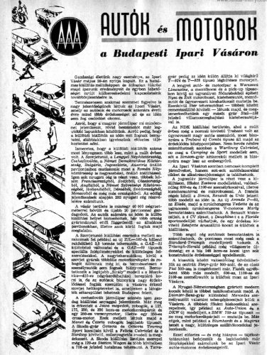 BIV 1960-ban autós szemmel BIV 1960-ban autós szemmel