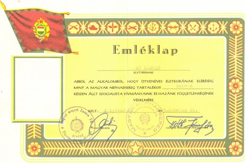 Emléklap