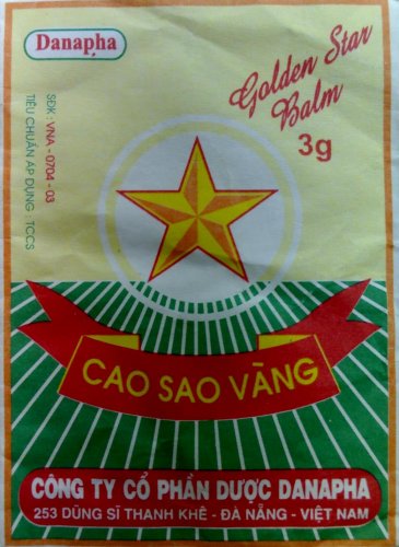 Vietnami kenőcs tasak