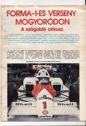 Hungaroring Forma-1