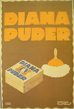 Diana púder plakát Diana púder plakát