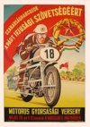 Motoros Gyorsasági Verseny plakát