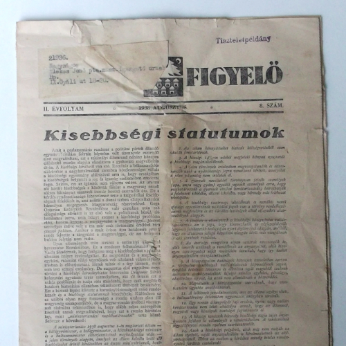 Erdélyi Figyelő Erdélyi Figyelő