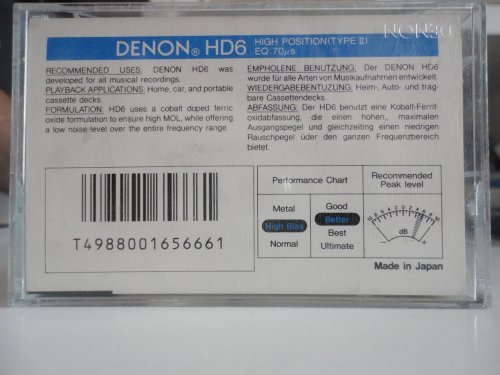 DENON HD6 100