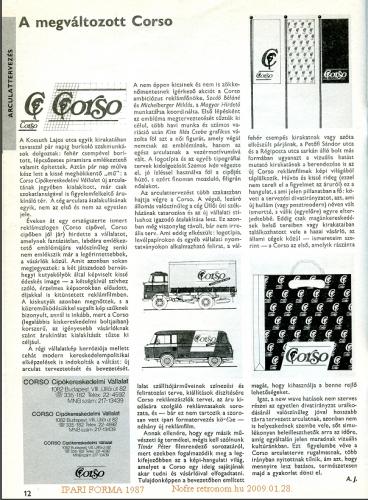 Ipari Forma 1987_6 12. oldal Corso cipő Ipari Forma 1987_6 12. oldal Corso cipő