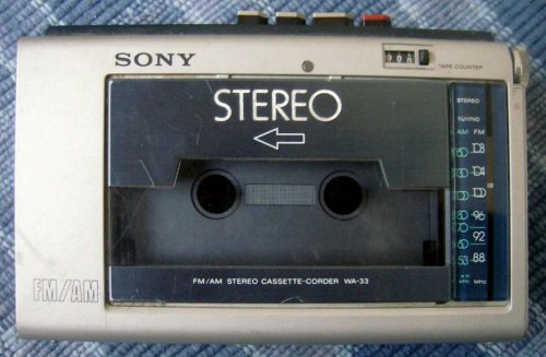 Sony FM/AM Stereo Cassette Corder WA-33 Sony FM/AM Stereo Cassette Corder WA-33