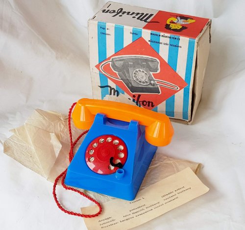 Minifon játék telefon