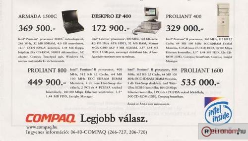 Qompaq számítógépek