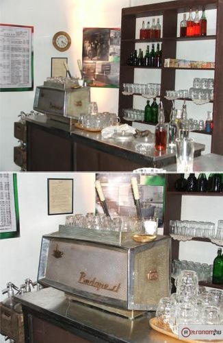 Kocsma részlet- Budapest kávégép Kocsma részlet- Budapest kávégép