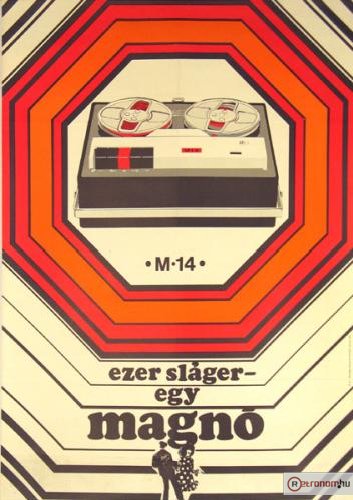 BRG M-14 szalagos magnó