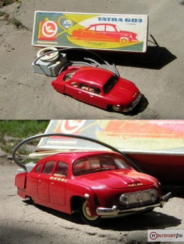 Tatra 603 távirányítós autó