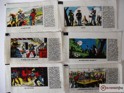 Olasz rágógumi papírok