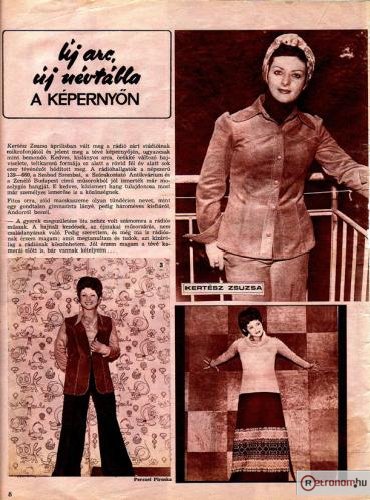 Kertész Zsuzsa tévébemondó Kertész Zsuzsa tévébemondó