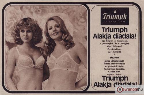 Triumph melltartó