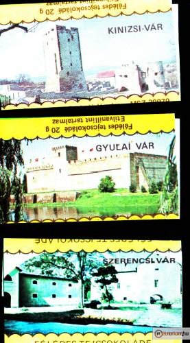 Szerencsi Várak csokoládé sorozat