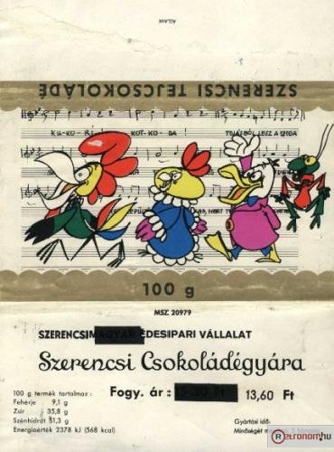 Szerencsi Kukori csokoládé Szerencsi Kukori csokoládé