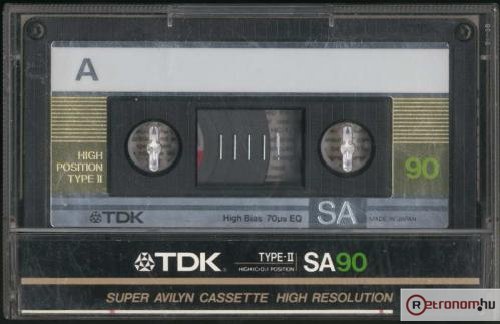 TDK SA kazetta TDK SA kazetta