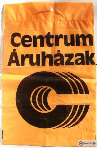 Centrum Áruház reklámzacskó Centrum Áruház reklámzacskó