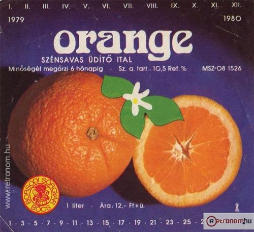 Orange üdítő